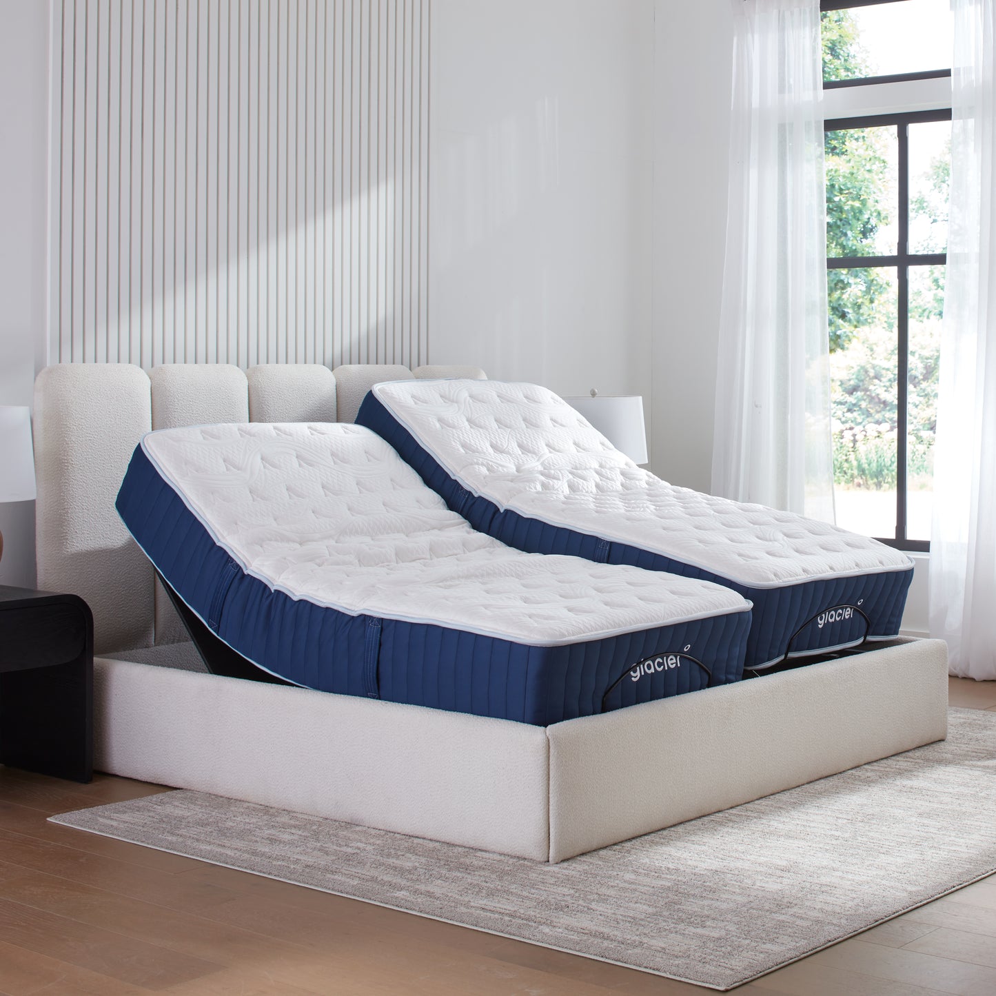 glacier° Adjustable Bed Frame