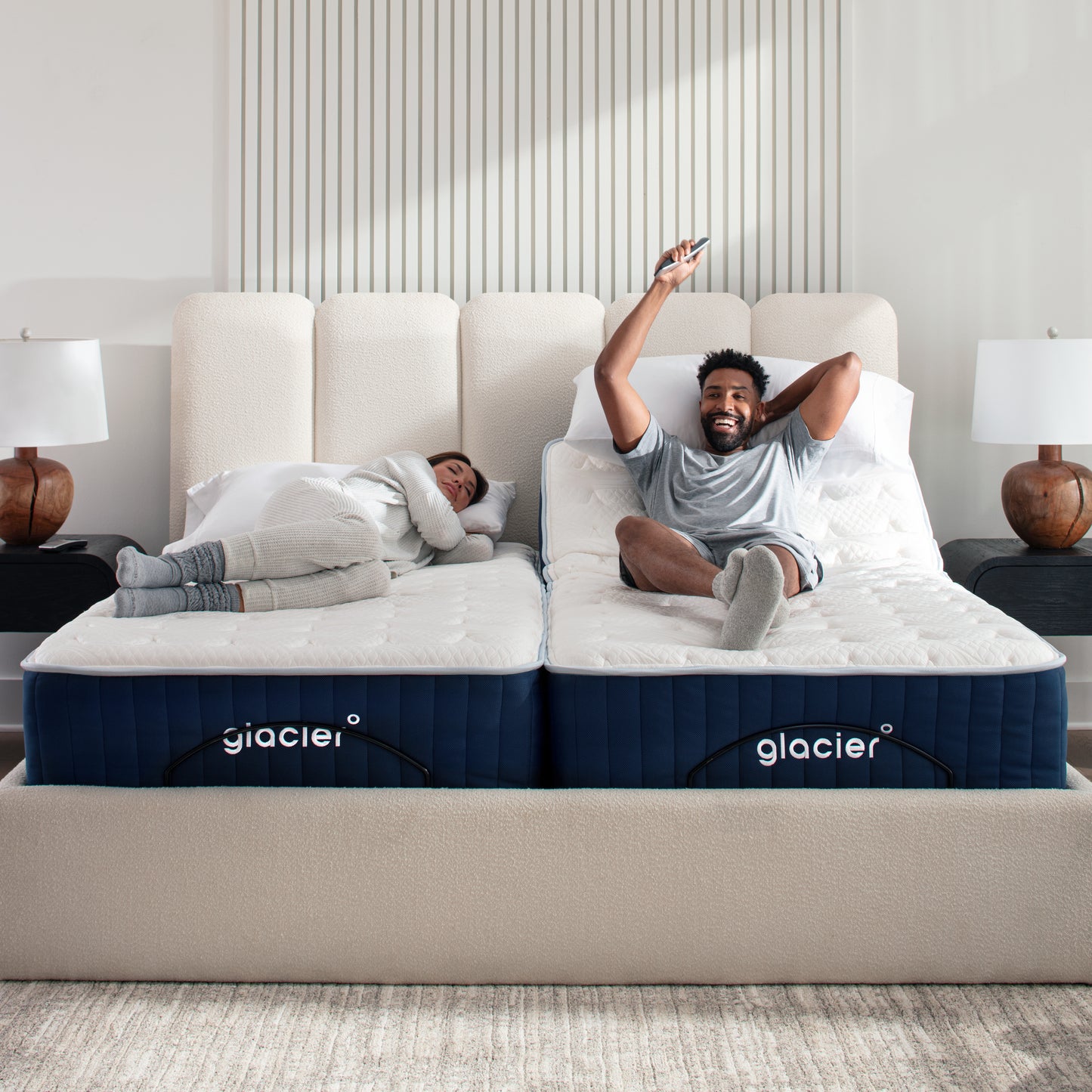 glacier° Adjustable Bed Frame